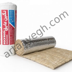 پشم سنگ 2 اینچ رولی دانسیته 30 نگین عایق